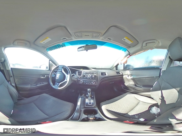 2015 Honda Civic Sedan LX with VIN 19XFB2F56FE035807, listed as a Copart auction lot 41630255 with 194,864 mi miles and Salvage Title. Bid and sale history available at carsss.com. Image 13.