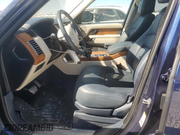 2022 Land Rover Range Rover Westminster z VIN SALGS2SE4NA472158, wystawiony jako Copart lot #72537884 z przebiegiem 41 343 mil mil oraz Szkoda całkowita • Salvage title. Historia ofert i sprzedaży dostępna na DreamBid. Obrazek 7.