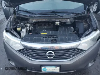 2015 Nissan Quest S with VIN JN8AE2KPXF9129979, listed as a Copart auction lot 37348774 with 143,606 mi miles. Bid and sale history available at carsss.com. Image 12.