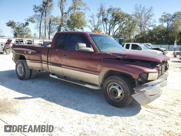 2001 Dodge Ram 3500 with VIN 1B7MC33661J542774, listed as a Copart auction lot 46318505 with 400,963 mi miles and Salvage Title. Bid and sale history available at carsss.com. Image 4.