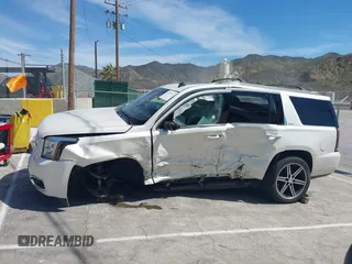 2015 GMC Yukon SLT with VIN 1GKS1BKC3FR102961, listed as a IAAI auction lot 41872717 with 1 mi miles. Bid and sale history available at carsss.com. Image 14.