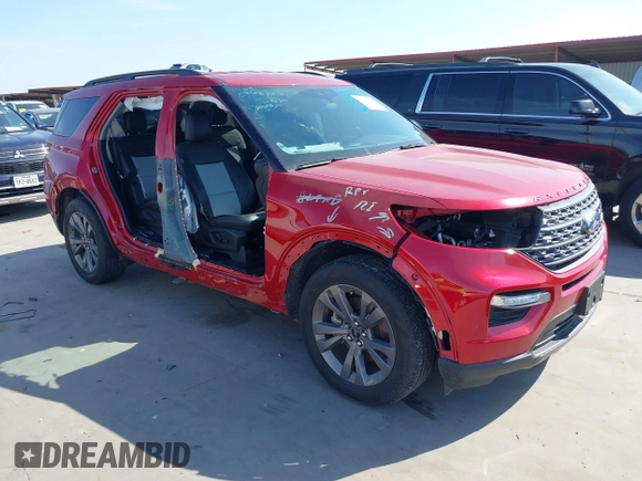2023 Ford Explorer XLT с VIN 1FMSK7DH1PGA48292, выставлен на аукционе IAAI как лот 42245702 с пробегом 27 183 миль миль и . История ставок и продаж доступна на DreamBid. Изображение 1.