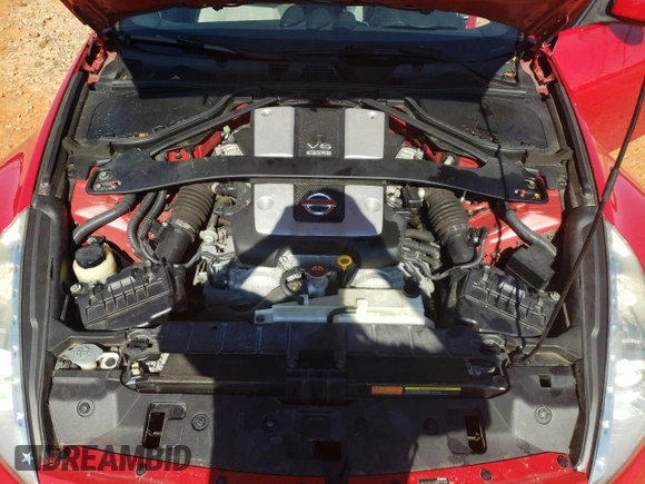 2010 Nissan 370Z Touring with VIN JN1AZ4FH0AM304490, listed as a Copart auction lot 67958964 with 96,386 mi miles and Salvage Title. Bid and sale history available at carsss.com. Image 12.