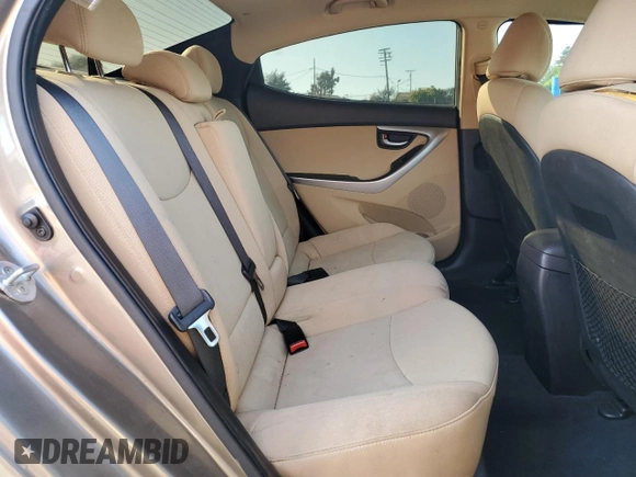 2013 Hyundai Elantra GLS with VIN 5NPDH4AE9DH268713, listed as a Copart auction lot 53203525 with 132,540 mi miles and Salvage title. Bid and sale history available at DreamBid. Image 10.