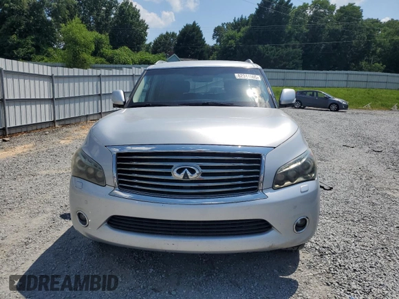 2012 Infiniti QX56 7-passenger with VIN JN8AZ2NE1C9016805, listed as a Copart auction lot 62344665 with 234,231 mi miles and Clean title. Bid and sale history available at DreamBid. Image 5.