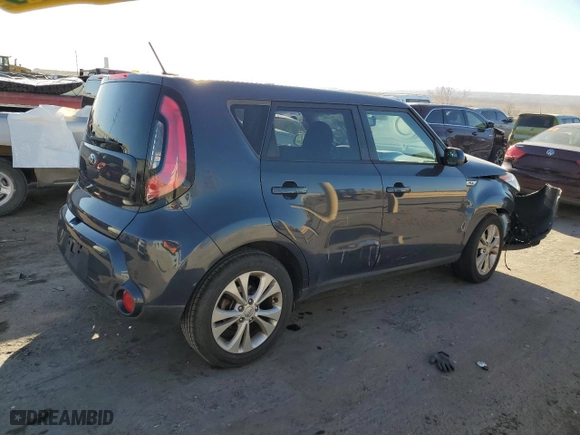 2016 Kia Soul + with VIN KNDJP3A55G7263078, listed as a Copart auction lot 81561854 with 95,960 mi miles and Salvage Title. Bid and sale history available at carsss.com. Image 3.