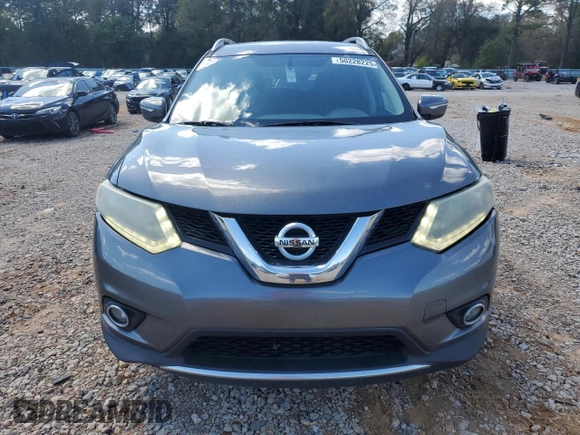 2015 Nissan Rogue S with VIN 5N1AT2MLXFC840222, listed as a Copart auction lot 50228225 with 200,263 mi miles and Salvage Title. Bid and sale history available at DreamBid. Image 5.