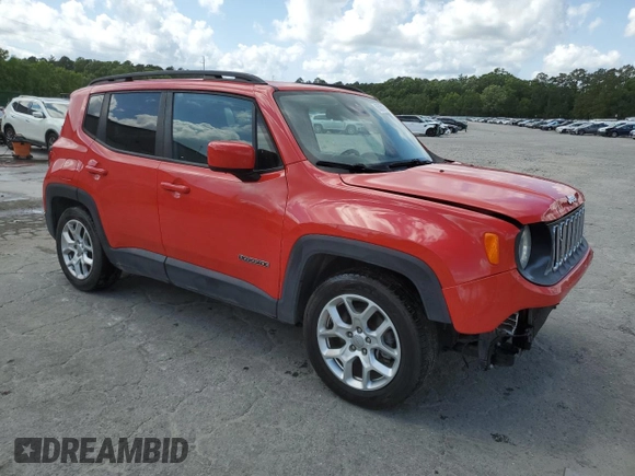 2016 Jeep Renegade Latitude z VIN ZACCJABT2GPD08864, wystawiony jako Copart lot #53535135 z przebiegiem 162 544 mil mil oraz Szkoda całkowita • Salvage title. Historia ofert i sprzedaży dostępna na DreamBid. Obrazek 4.
