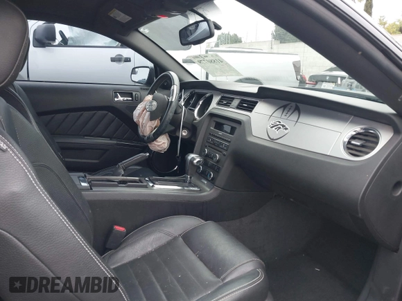 2012 Ford Mustang Premium with VIN 1ZVBP8AM3C5234884, listed as a IAAI auction lot 41880779 with 149,758 mi miles and . Bid and sale history available at DreamBid. Image 5.