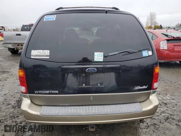 2001 Ford Windstar SEL with VIN 2FMZA53451BA81766, listed as a Copart auction lot 81352104 with 120,037 mi miles and Salvage Title. Bid and sale history available at carsss.com. Image 6.