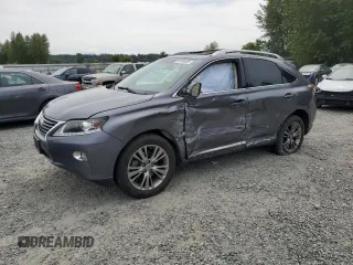 2013 Lexus RX 450h с VIN JTJBC1BA3D2437218, выставлен на аукционе Copart как лот 61054025 с пробегом 114 662 миль миль и Списание • Salvage title. История ставок и продаж доступна на DreamBid. Изображение 1.