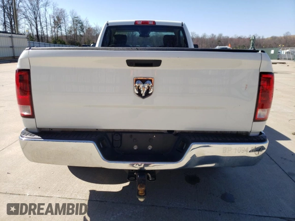 2023 Ram 1500 Tradesman with VIN 3C6JR6DG4PG664982, listed as a Copart auction lot 48566435 with 21,317 mi miles and Clean title. Bid and sale history available at DreamBid. Image 6.