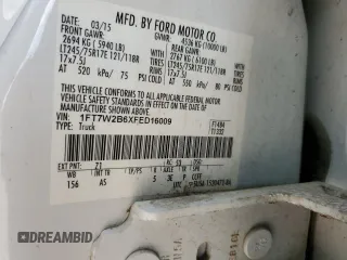 2015 Ford F-250 Lariat z VIN 1FT7W2B6XFED16009, wystawiony jako Copart lot #47083935 z przebiegiem 112 212 mil mil oraz Szkoda całkowita • Salvage title. Historia ofert i sprzedaży dostępna na DreamBid. Obrazek 12.