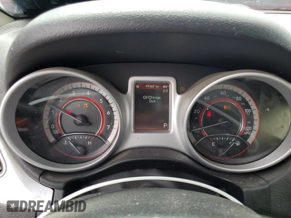 2019 Dodge Journey SE with VIN 3C4PDCBB1KT872339, listed as a Copart auction lot 61421265 with 77,157 mi miles and Salvage title. Bid and sale history available at DreamBid. Image 9.