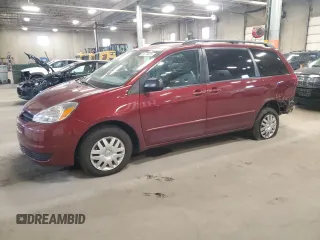 2005 Toyota Sienna CE with VIN 5TDZA23C75S248742, listed as a Copart auction lot 54779615 with 52,865 mi miles and Salvage Title. Bid and sale history available at DreamBid. Image 1.