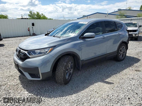 2020 Honda CR-V EX z VIN 2HKRW2H54LH624845, wystawiony jako Copart lot #58128415 z przebiegiem 42 085 mil mil oraz Szkoda całkowita • Salvage title. Historia ofert i sprzedaży dostępna na DreamBid. Obrazek 1.