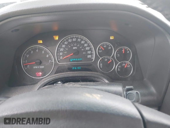 2004 GMC Envoy SLE with VIN 1GKDT13SX42135951, listed as a IAAI auction lot 41668252 with 216,193 mi miles. Bid and sale history available at carsss.com. Image 7.