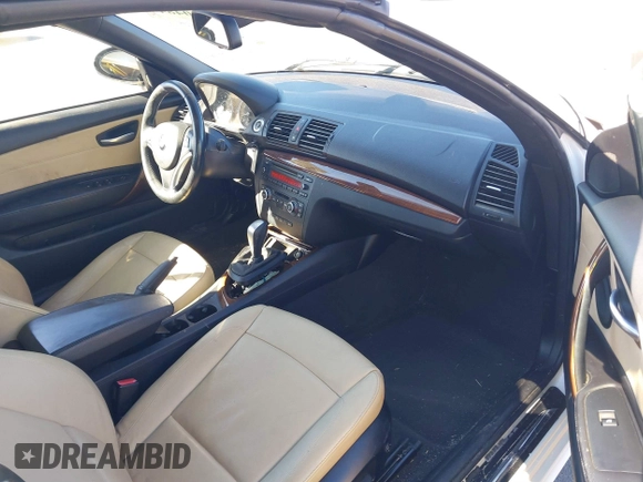 2008 BMW 1 Series 128i with VIN WBAUN13538VH79554, listed as a IAAI auction lot 41404844 with 101,489 mi miles and . Bid and sale history available at DreamBid. Image 5.