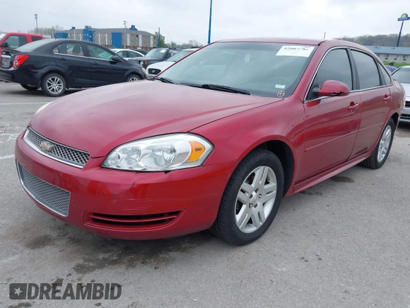 2014 Chevrolet Impala LT with VIN 2G1WB5E36E1189486, listed as a IAAI auction lot 42004781 with 154,837 mi miles and . Bid and sale history available at DreamBid. Image 2.