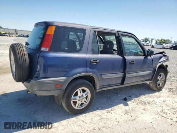 1997 Honda CR-V with VIN JHLRD1857VC028596, listed as a Copart auction lot 48622435 with 93,336 mi miles and Salvage Title. Bid and sale history available at carsss.com. Image 3.