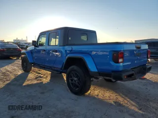 2024 Jeep Gladiator Sport z VIN 1C6HJTAG8RL127627, wystawiony jako Copart lot #87679635 z przebiegiem Nie podano mil oraz Nie do naprawy • Non repairable. Historia ofert i sprzedaży dostępna na DreamBid. Obrazek 2.