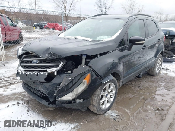 2019 Ford EcoSport SE with VIN MAJ3S2GE7KC278647, listed as a IAAI auction lot 41739717 with 108,935 mi miles and . Bid and sale history available at DreamBid. Image 2.