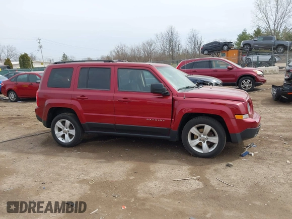2014 Jeep Patriot Latitude with VIN 1C4NJPFA0ED690182, listed as a IAAI auction lot 41792670 with 91,677 mi miles and . Bid and sale history available at carsss.com. Image 13.