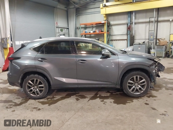 2015 Lexus NX 200t with VIN JTJYARBZ6F2016343, listed as a IAAI auction lot 41587755 with 120,311 mi miles. Bid and sale history available at carsss.com. Image 14.