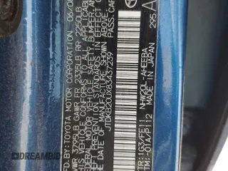 2008 Toyota Prius с VIN JTDKB20UX83437239, выставлен на аукционе Copart как лот 57358185 с пробегом 173 678 миль миль и Списание • Salvage title. История ставок и продаж доступна на DreamBid. Изображение 13.