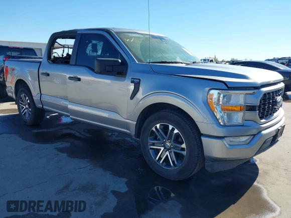 2021 Ford F-150 XL with VIN 1FTEW1CP8MKD15271, listed as a IAAI auction lot 40776398 with Not provided miles and . Bid and sale history available at DreamBid. Image 1.