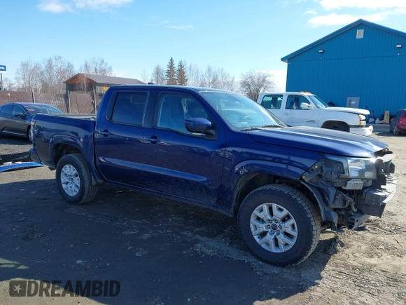 2023 Nissan Frontier PRO-4X with VIN 1N6ED1EK1PN644062, listed as a IAAI auction lot 42107233 with 35,508 mi miles. Bid and sale history available at carsss.com. Image 14.