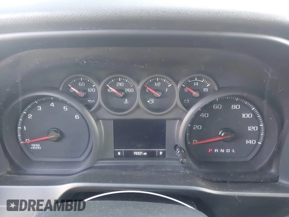 2021 Chevrolet Silverado 1500 Work Truck with VIN 1GCRYAEHXMZ223328, listed as a IAAI auction lot 41810233 with 70,321 mi miles and . Bid and sale history available at DreamBid. Image 7.