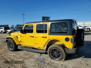 2021 Jeep Wrangler Unlimited Sport Altitude with VIN 1C4HJXDG4MW667091, listed as a Copart auction lot 44780105 with Not Provided miles and Salvage Title. Bid and sale history available at carsss.com. Image 2.
