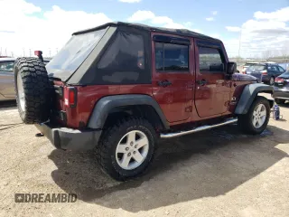 2008 Jeep Wrangler Unlimited X with VIN 1J8GA391X8L592843, listed as a Copart auction lot 53047215 with 239,726 mi miles and Salvage Title. Bid and sale history available at DreamBid. Image 3.