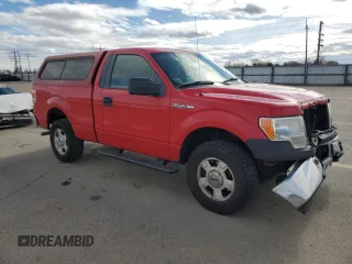 2012 Ford F-150 XL with VIN 1FTMF1EM6CKD89673, listed as a Copart auction lot 50267935 with 138,272 mi miles and Salvage title. Bid and sale history available at DreamBid. Image 4.