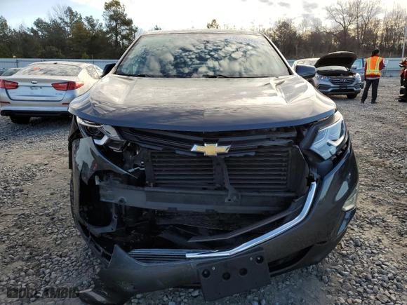 2020 Chevrolet Equinox LT with VIN 2GNAXUEV9L6241876, listed as a Copart auction lot 46735345 with 96,445 mi miles and Salvage Title. Bid and sale history available at carsss.com. Image 5.