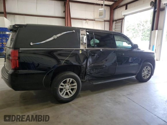 2018 Chevrolet Suburban LS z VIN 1GNSCGEC3JR140303, wystawiony jako Copart lot #69944234 z przebiegiem 48 541 mil mil oraz Szkoda całkowita • Salvage title. Historia ofert i sprzedaży dostępna na DreamBid. Obrazek 3.