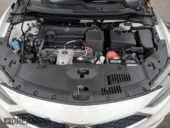 2022 Acura ILX Premium with VIN 19UDE2F70NA003597, listed as a Copart auction lot 45085565 with Not Provided miles and Salvage Title. Bid and sale history available at DreamBid. Image 12.