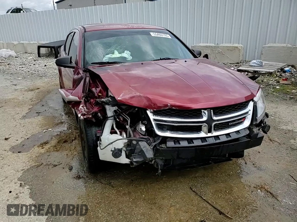 2014 Dodge Avenger SE z VIN 1C3CDZABXEN175067, wystawiony jako Copart lot #55460195 z przebiegiem 128 734 mil mil oraz Nie do naprawy • Non repairable. Historia ofert i sprzedaży dostępna na DreamBid. Obrazek 14.
