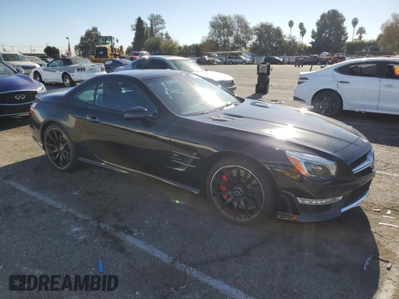 2013 Mercedes-Benz SL 63 AMG with VIN WDDJK7EA8DF010941, listed as a Copart auction lot 84405294 with 11,145 mi miles and Salvage title. Bid and sale history available at DreamBid. Image 4.