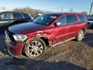 2018 Dodge Durango Citadel with VIN 1C4RDJEG2JC194862, listed as a Copart auction lot 45298295 with 118,807 mi miles and Salvage title. Bid and sale history available at DreamBid. Image 1.