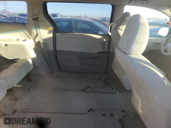 2012 Toyota Sienna with VIN 5TDZK3DC9CS204787, listed as a Copart auction lot 89138125 with 151,131 mi miles and Salvage Title. Bid and sale history available at carsss.com. Image 11.