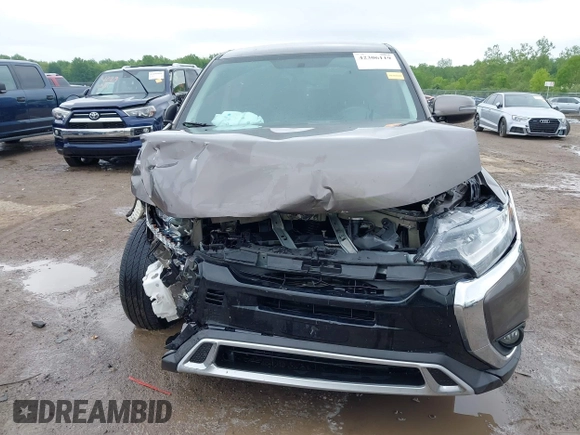 2019 Mitsubishi Outlander ES with VIN JA4AZ3A31KZ043372, listed as a IAAI auction lot 42306119 with 195,635 mi miles and . Bid and sale history available at DreamBid. Image 6.