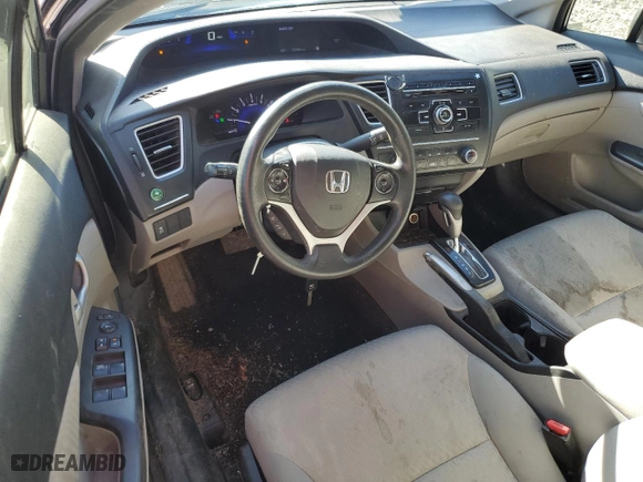 2015 Honda Civic Sedan LX with VIN 2HGFB2F52FH509628, listed as a Copart auction lot 46159885 with 150,759 mi miles and Salvage Title. Bid and sale history available at carsss.com. Image 8.