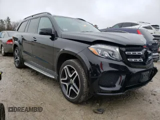 2018 Mercedes-Benz GLS with VIN 4JGDF7DE6JA999228, listed as a Copart auction lot 73641152 with 81,041 mi miles. Bid and sale history available at carsss.com. Image 4.