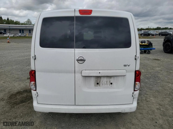 2020 Nissan NV200 Compact Cargo SV with VIN 3N6CM0KN8LK710414, listed as a Copart auction lot 52240615 with 95,760 mi miles and Salvage Title. Bid and sale history available at carsss.com. Image 6.