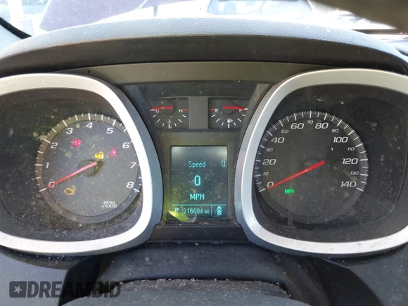 2012 Chevrolet Equinox LT w/1LT with VIN 2GNFLEEK5C6262687, listed as a IAAI auction lot 42153387 with 216,604 mi miles. Bid and sale history available at carsss.com. Image 7.