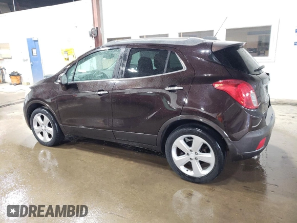 2015 Buick Encore Convenience with VIN KL4CJFSB4FB045932, listed as a Copart auction lot 55582955 with 130,116 mi miles and Clean Title. Bid and sale history available at carsss.com. Image 2.