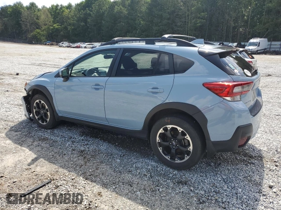 2021 Subaru Crosstrek Premium with VIN JF2GTAPC6MH671077, listed as a Copart auction lot 60697155 with 39,473 mi miles and Salvage title. Bid and sale history available at DreamBid. Image 2.