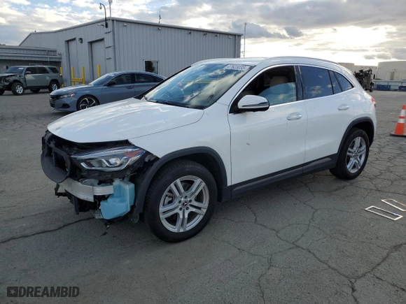 2023 Mercedes-Benz GLA with VIN W1N4N4HB6PJ442049, listed as a Copart auction lot 47623035 with 38,356 mi miles and Salvage Title. Bid and sale history available at carsss.com. Image 1.